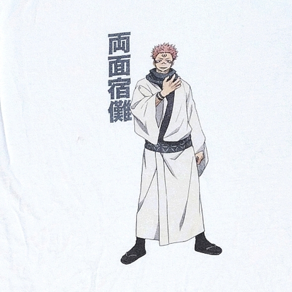 JUJUTSU Kaisen Animated Cartoon Japanese Graphic T- Shirt - Picture 2 of 5